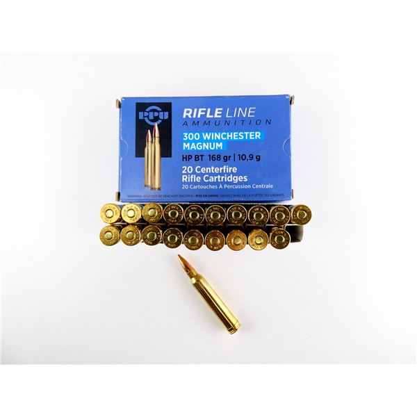 PPU .300 WIN MAGNUM  AMMO LOT