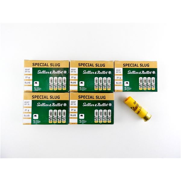 SELLIER & BELLOT 20 GAUGE 2 5/8" SHOT SHELL AMMO LOT