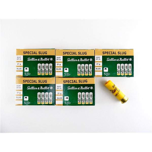 SELLIER & BELLOT 20 GAUGE 2 5/8" SHOT SHELL AMMO LOT