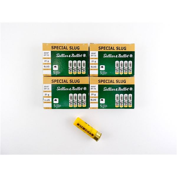 SELLIER & BELLOT 20 GAUGE 2 5/8" SHOT SHELL AMMO LOT