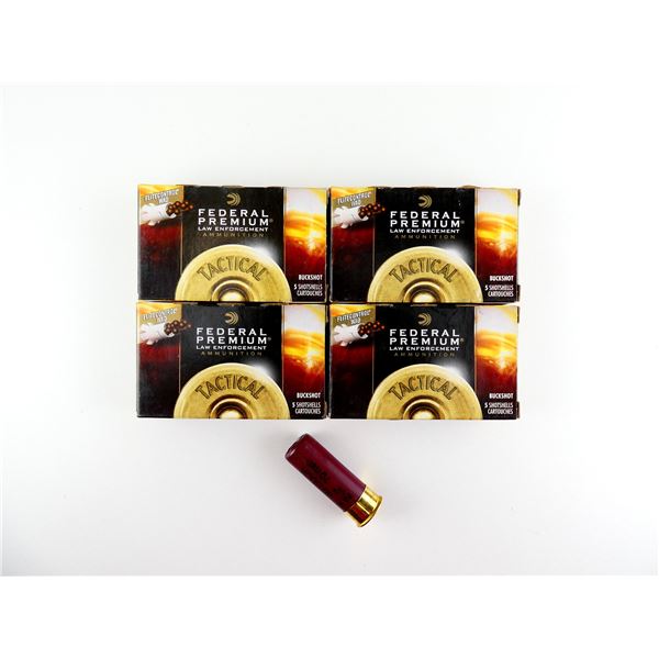 FEDERAL PREMIUM LAW ENFORCEMENT 12 GAUGE 2 3/4" SHOT SHELL AMMO LOT