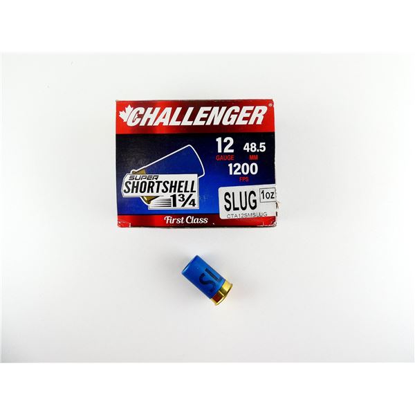 CHALLENGER 12 SUPER SHORT 1 3/4" SHOT SHELL AMMO LOT