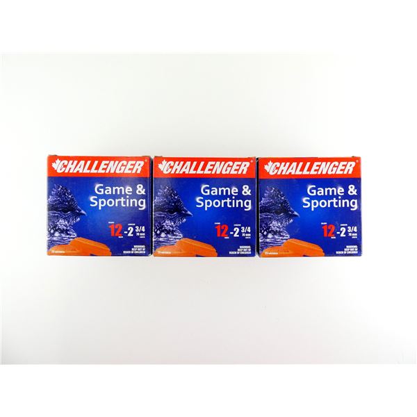 CHALLENGER 12 GAUGE 2 3/4" SUPER MAGNUM SHOT SHELL AMMO LOT