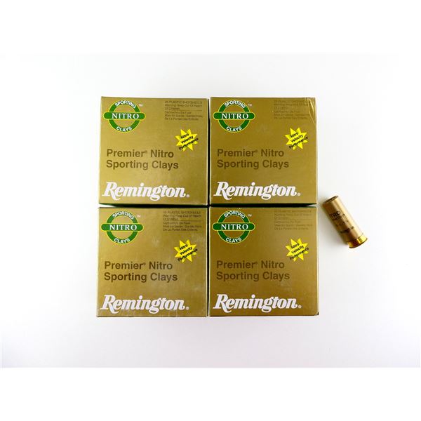 REMINGTON PREMIER NITRO 12 GAUGE 2 3/4" SHOT SHELL AMMO LOT