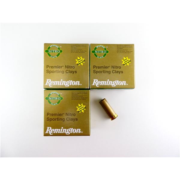 REMINGTON PREMIER NITRO 12 GAUGE 2 3/4" SHOT SHELL AMMO LOT