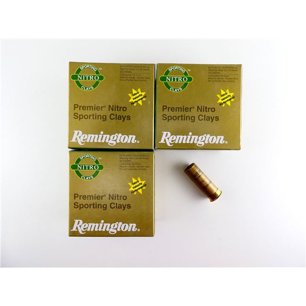 REMINGTON PREMIER NITRO 12 GAUGE 2 3/4" SHOT SHELL AMMO LOT