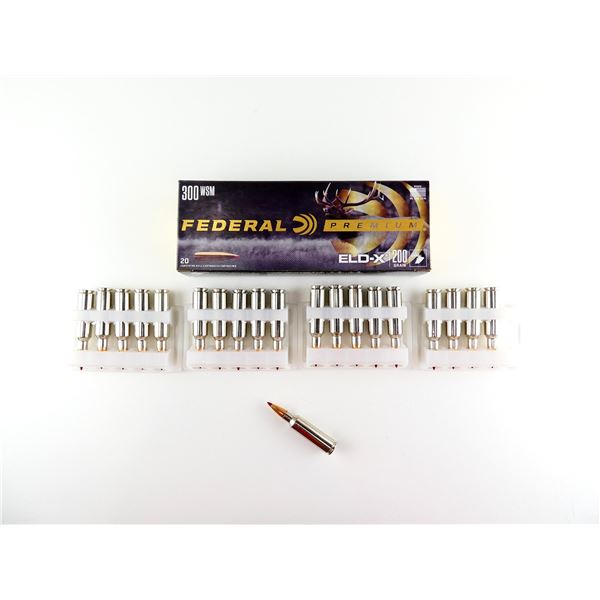 FEDERAL PREMIUM .300 WSM AMMO LOT
