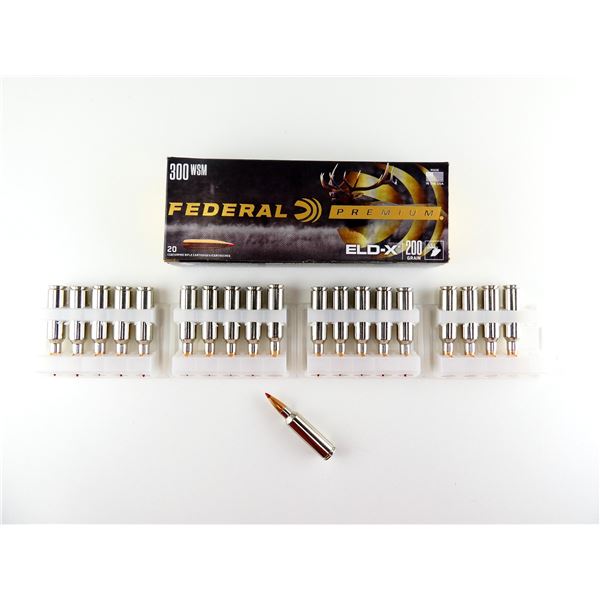 FEDERAL PREMIUM .300 WSM AMMO LOT