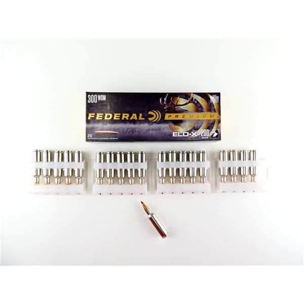 FEDERAL PREMIUM .300 WSM AMMO LOT