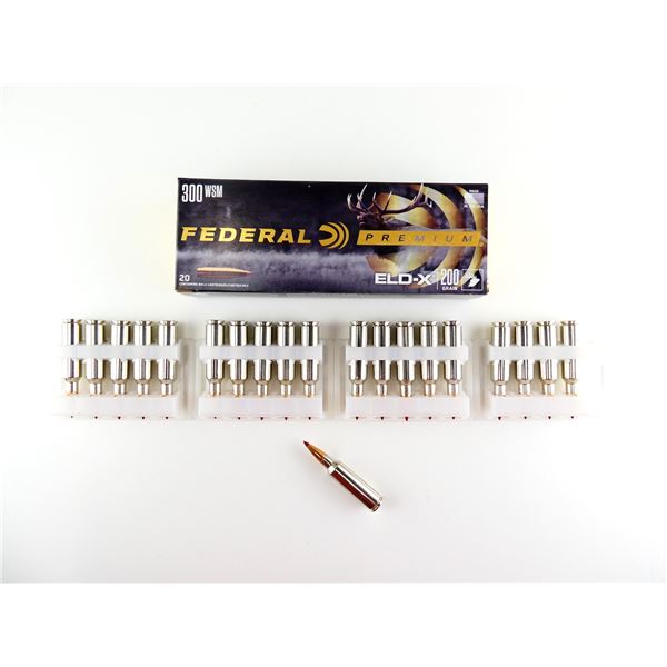 FEDERAL PREMIUM .300 WSM AMMO LOT
