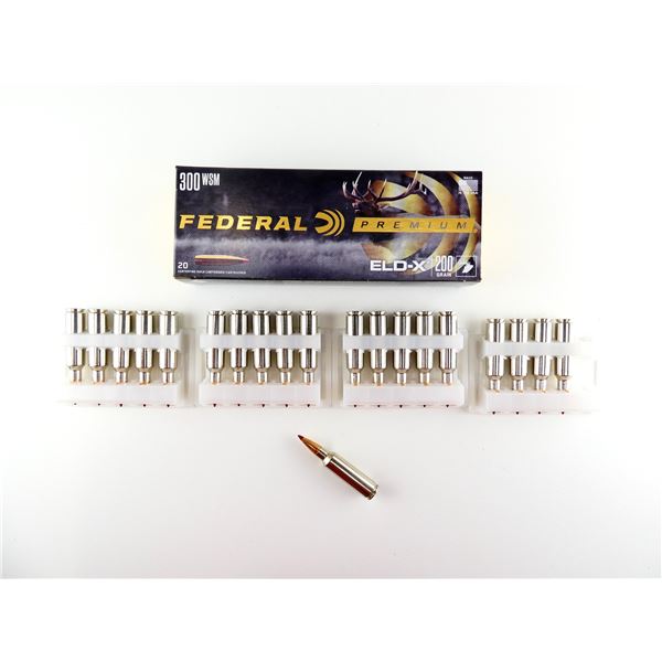 FEDERAL PREMIUM .300 WSM AMMO LOT