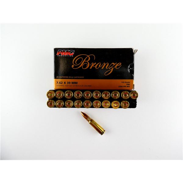PMC BRONZE 7.62X39MM AMMO LOT