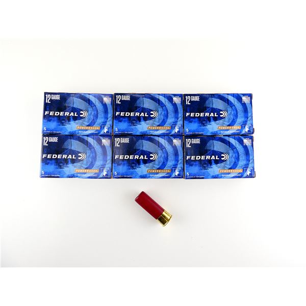FEDERAL POWER/SHOK 12 GAUGE 2 3/4' SHOT SHELL AMMO LOT