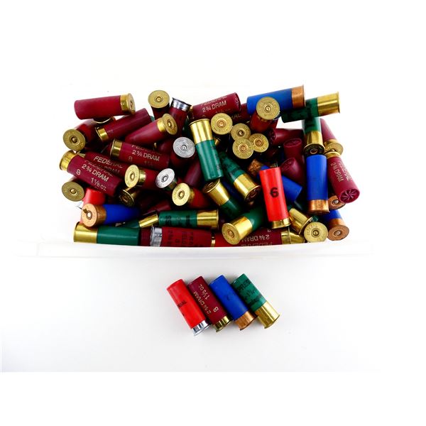 ASSORTED 12 GAUGE 2 3/4" SHOT SHELL AMMO LOT