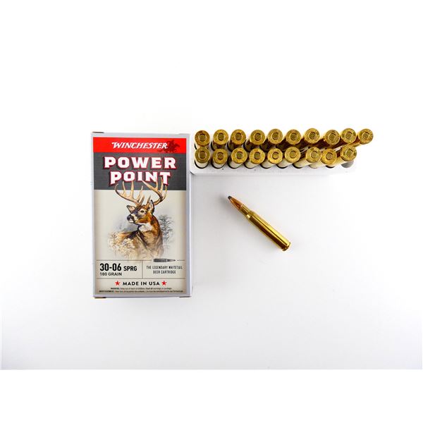 WINCHESTER POWER POINT .30-06 SPRG AMMO LOT