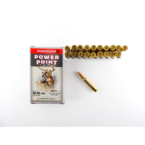 WINCHESTER POWER POINT .30-06 SPRG AMMO LOT