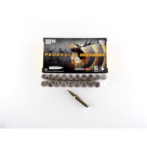 FEDERAL PREMIUM .308 WIN AMMO LOT