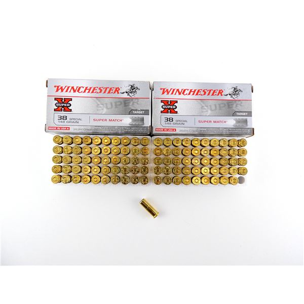 WINCHESTER .38 SPL AMMO LOT
