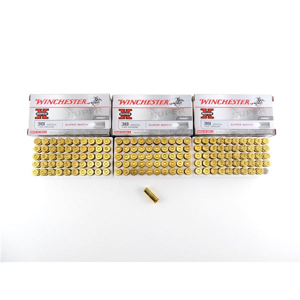 WINCHESTER .38 SPL AMMO LOT
