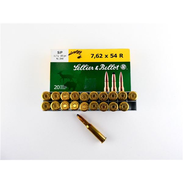 SELLIER & BELLOT 7.62X54R AMMO LOT