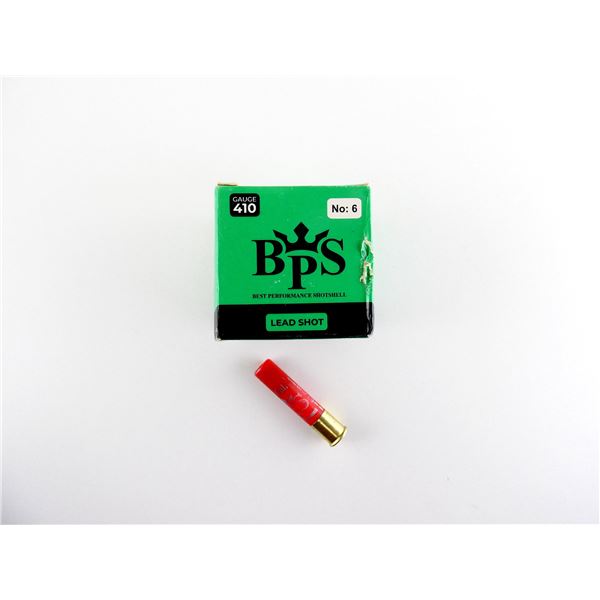 BPS .410 GAUGE 2 1/2" SHOT SHELL AMMO LOT