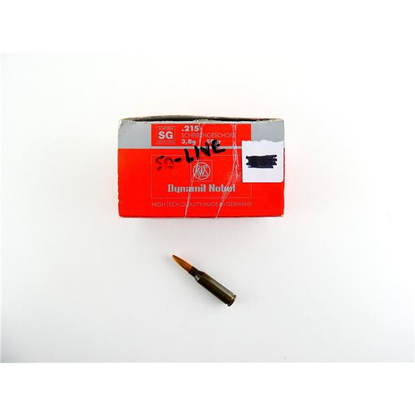 RWS 5.45X39MM AMMO LOT
