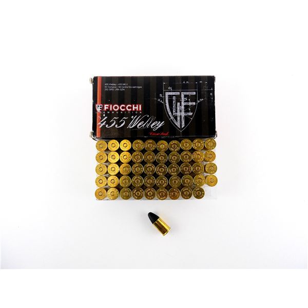 FIOCCHI .455 WEBLEY AMMO LOT