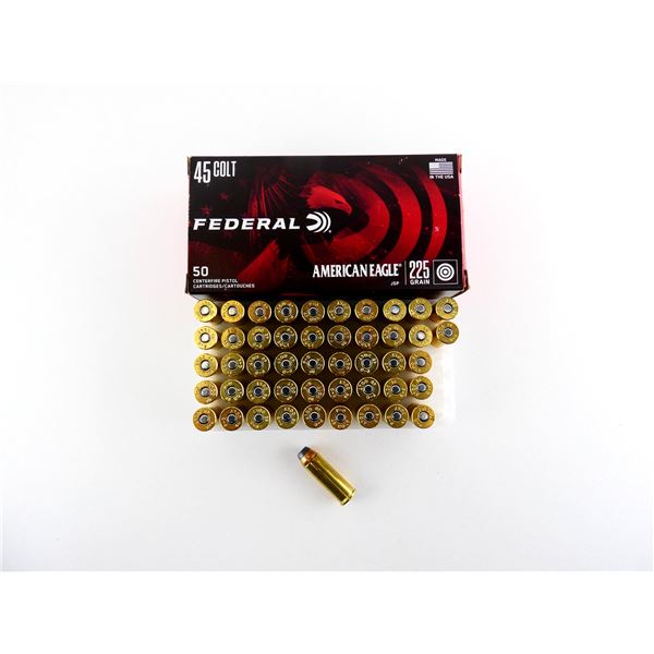 FEDERAL AMERICAN EAGLE .45 COLT AMMO LOT