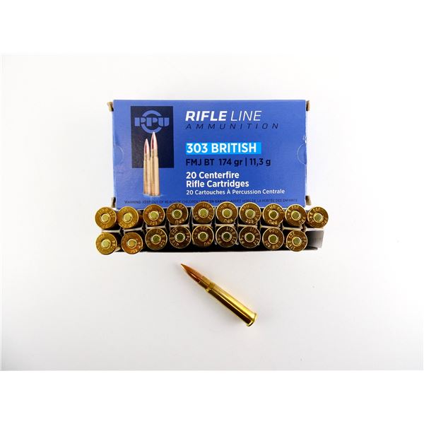 PPU .303 BR AMMO LOT