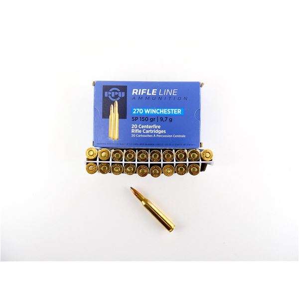 PPU .270 WIN AMMO LOT