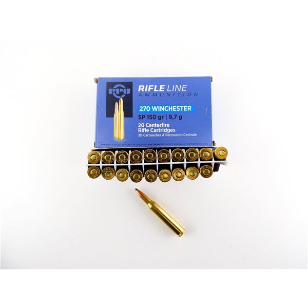 PPU .270 WIN AMMO LOT