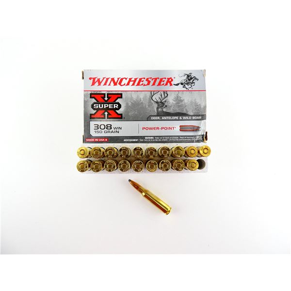 WINCHESTER .308 WIN AMMO LOT