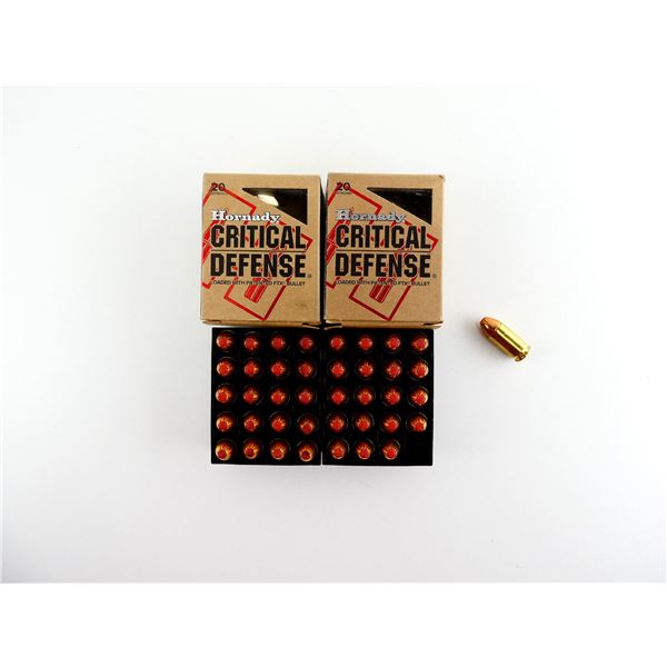 HORNADY CRITICAL DEFENSE .45 AUTO AMMO LOT