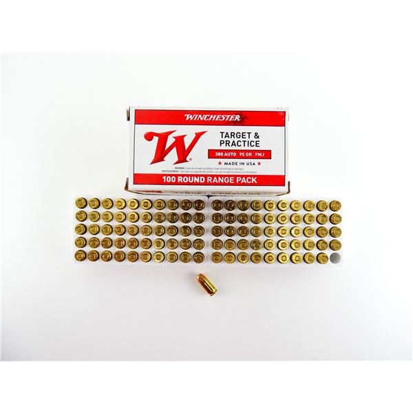 WINCHESTER .380 AUTO AMMO LOT