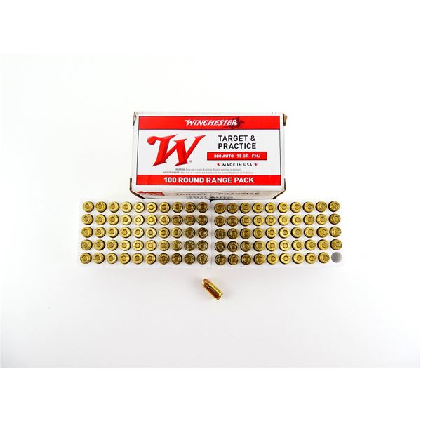 WINCHESTER .380 AUTO AMMO LOT