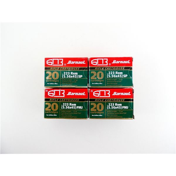 BARNAUL .223 REM (5.56X45MM) AMMO LOT