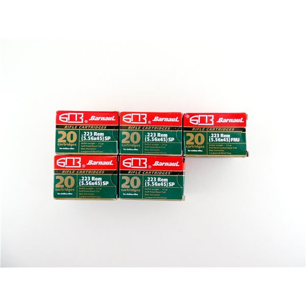 BARNAUL .223 REM (5.56X45MM) AMMO LOT
