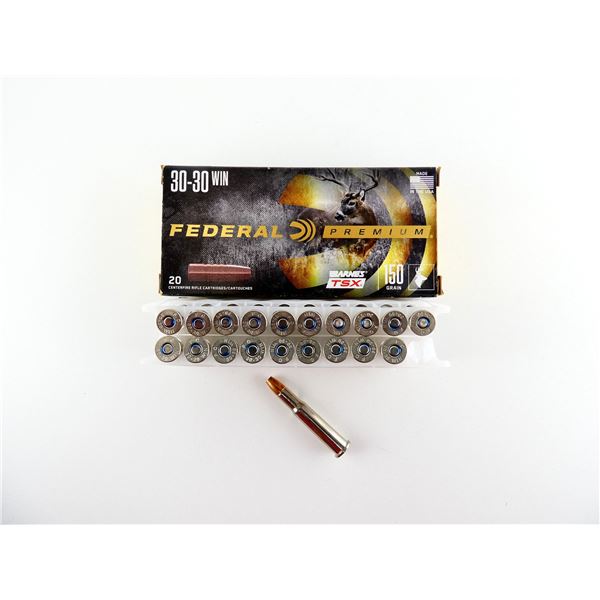 FEDERAL PREMIUM .30-30 WIN AMMO LOT