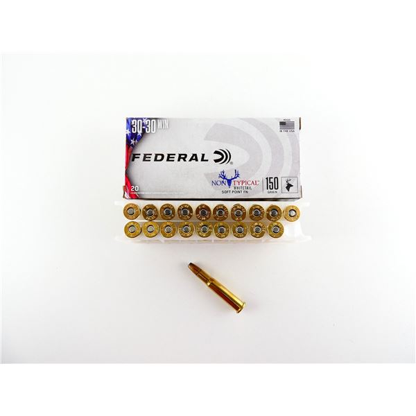 FEDERAL .30-30 WIN AMMO LOT