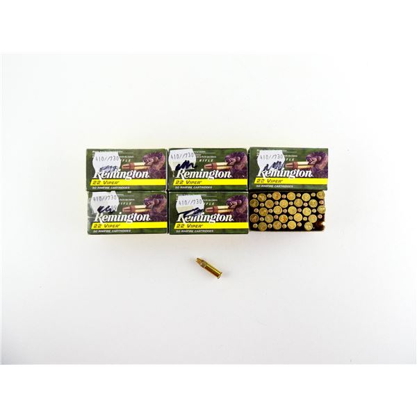 REMINGTON VIPER .22 LR AMMO LOT