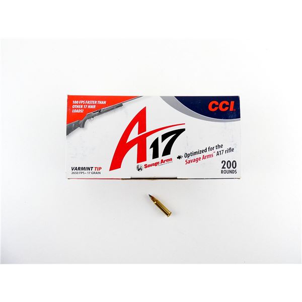 CCI .17 HMR AMMO LOT