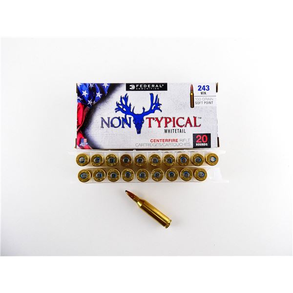 FEDERAL .243 WIN AMMO LOT