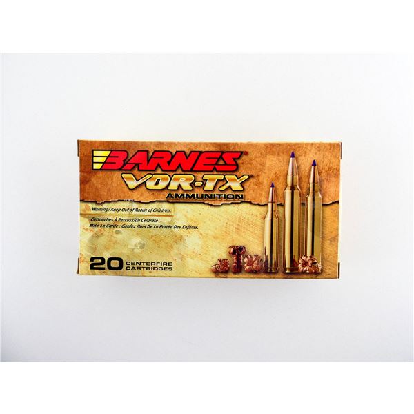 BARNES VOR-TX .243 WIN AMMO LOT