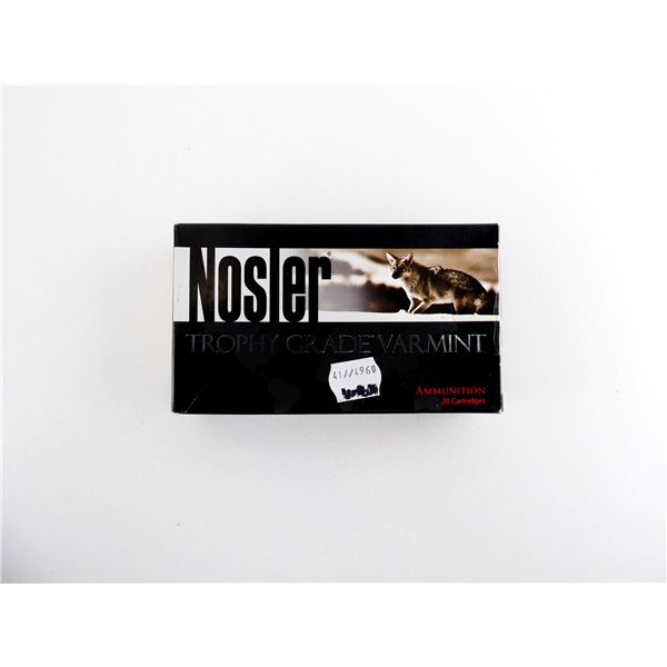 NOSLER .22-250 REM AMMO LOT