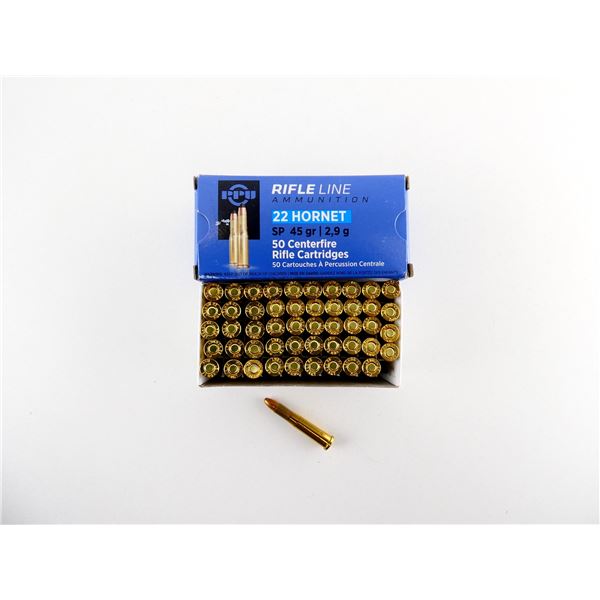PPU .22 HORNET AMMO LOT