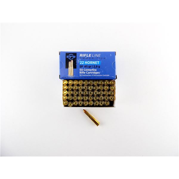 PPU .22 HORNET AMMO LOT