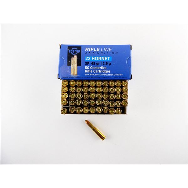 PPU .22 HORNET AMMO LOT