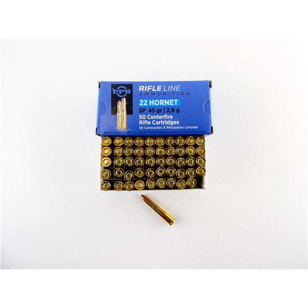 PPU .22 HORNET AMMO LOT