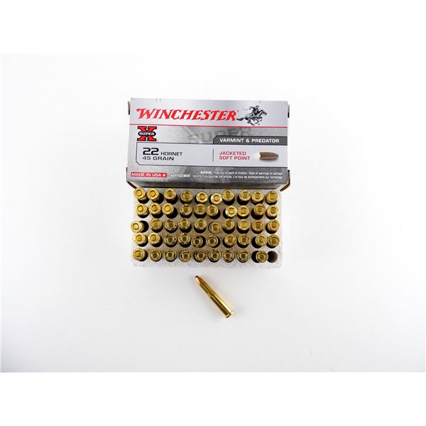 WINCHESTER .22 HORNET AMMO LOT
