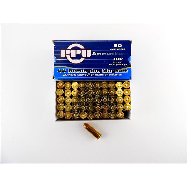 PPU .44 REM MAGNUM AMMO LOT